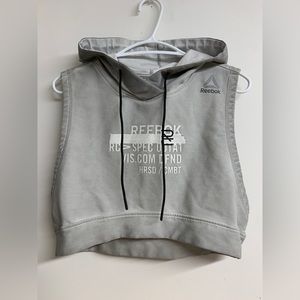Reebok Crop Hoodie - med